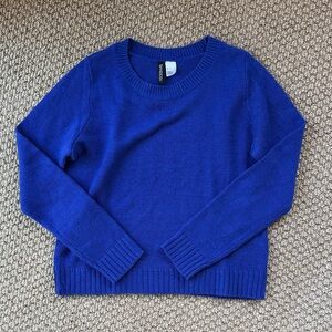 Women’s Blue Crewneck Sweater